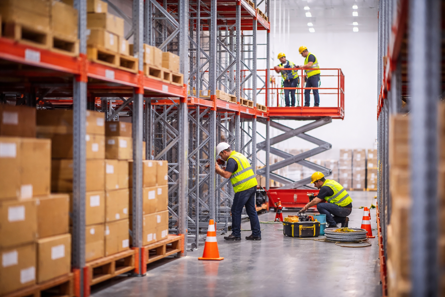 mantenimiento de racks